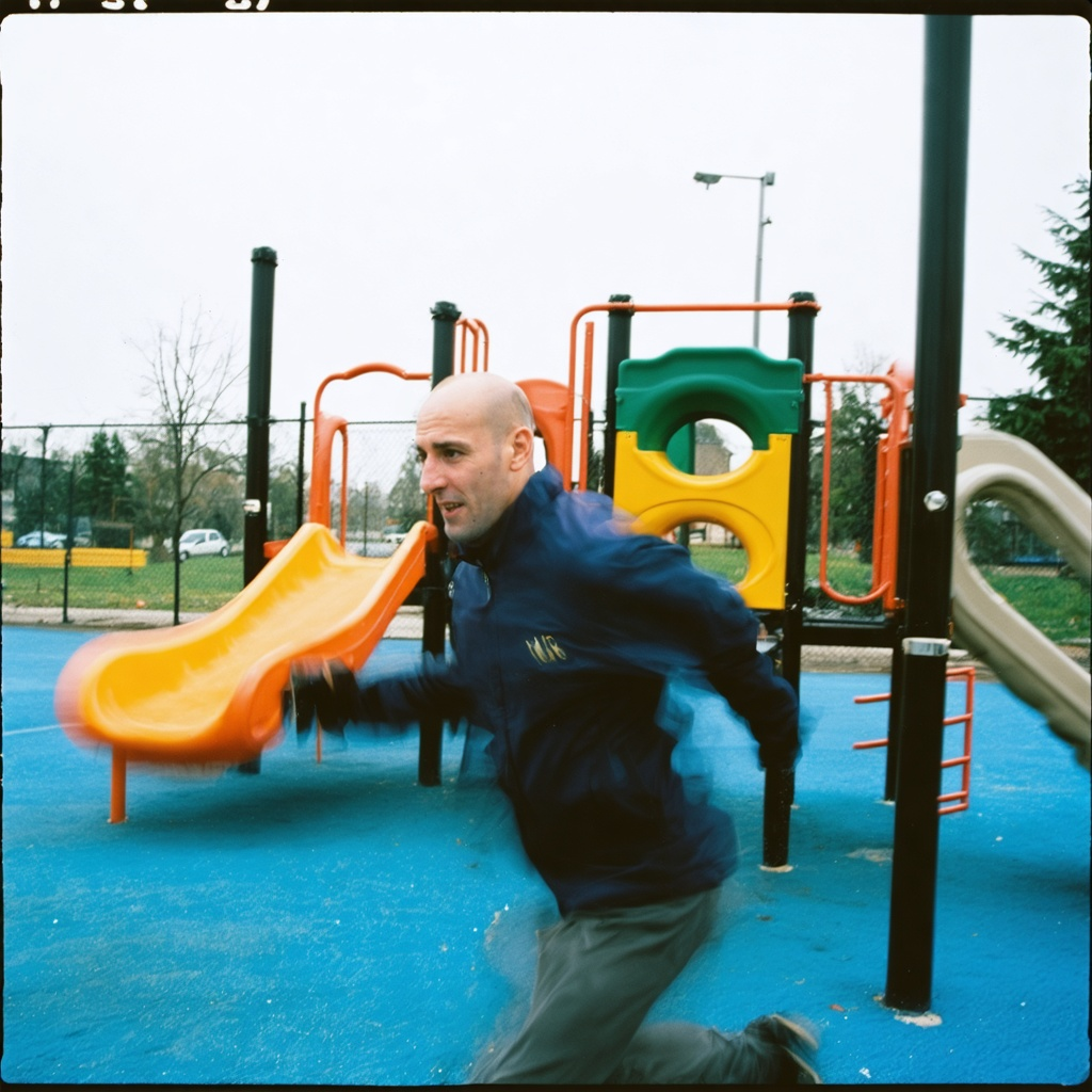 Fictional image representing Stephen Miller's ICE incident