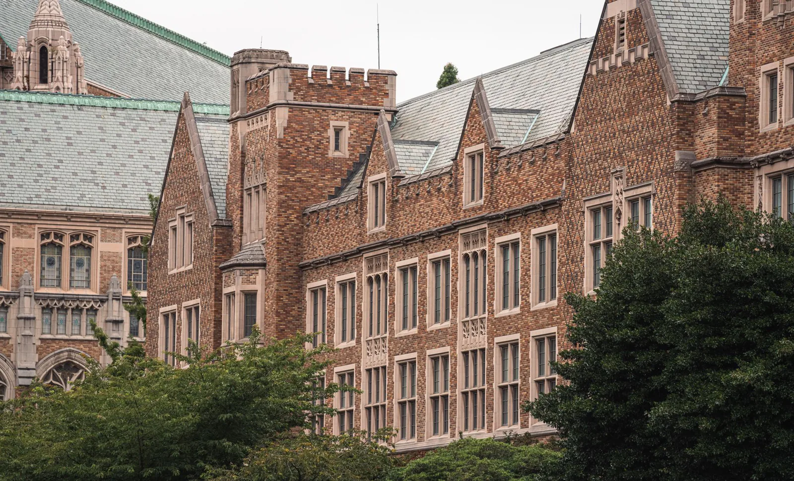 Historic university campus building